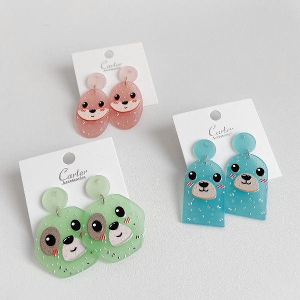 گوشواره آبرنگی S15