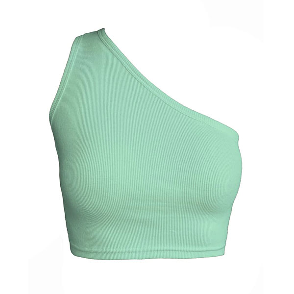 کراپ تاپ رومی سبز پاستلی