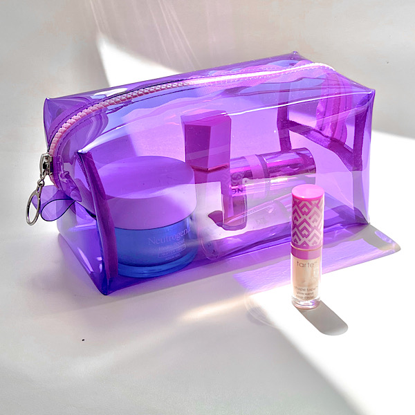 کیف شیشه ای بنفش